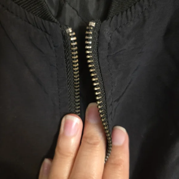 Dutch Bros Black Varsity Bomber Jacket - Picture 6 of 9